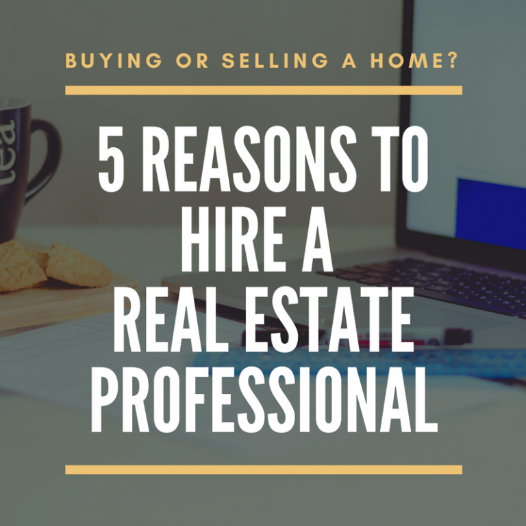 How Hiring a Real Estate Professional can benefit you